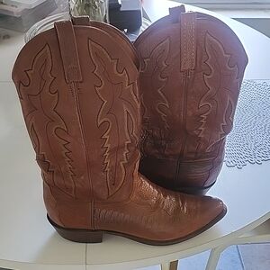Lucchese Brown Cowboy Boots